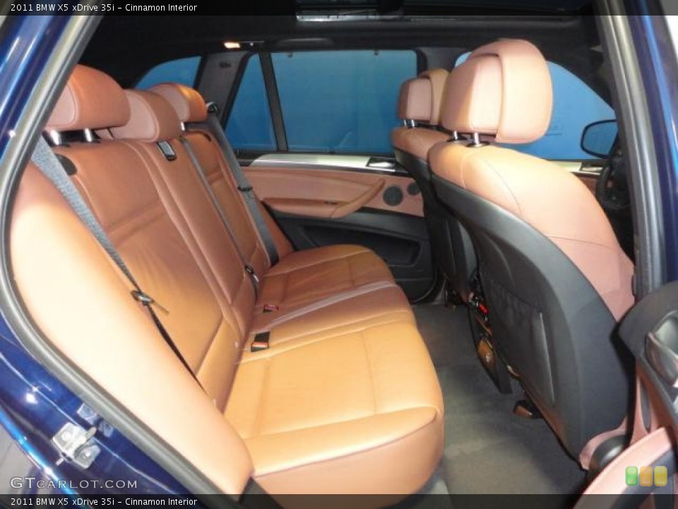 Cinnamon Interior Rear Seat for the 2011 BMW X5 xDrive 35i #62692634
