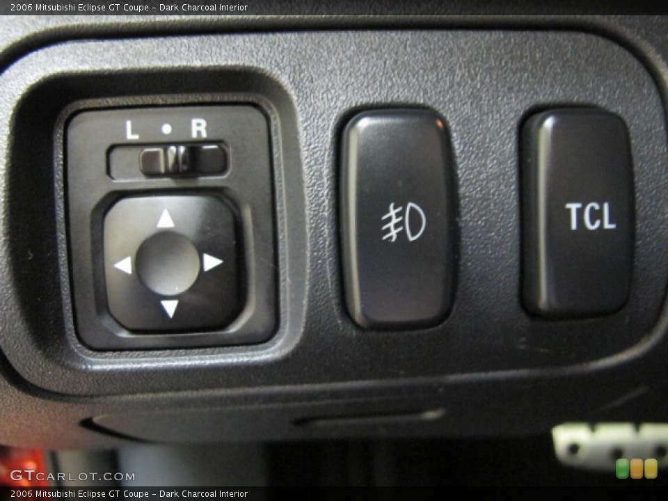 Dark Charcoal Interior Controls for the 2006 Mitsubishi Eclipse GT Coupe #62693145