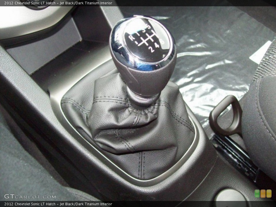 Jet Black/Dark Titanium Interior Transmission for the 2012 Chevrolet Sonic LT Hatch #62694161