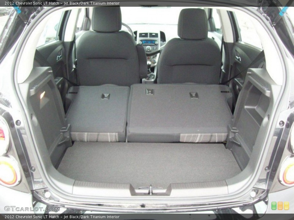 Jet Black/Dark Titanium Interior Trunk for the 2012 Chevrolet Sonic LT Hatch #62694269