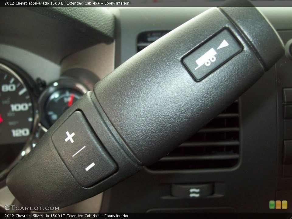 Ebony Interior Transmission for the 2012 Chevrolet Silverado 1500 LT Extended Cab 4x4 #62694854