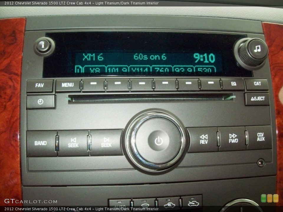 Light Titanium/Dark Titanium Interior Audio System for the 2012 Chevrolet Silverado 1500 LTZ Crew Cab 4x4 #62694983