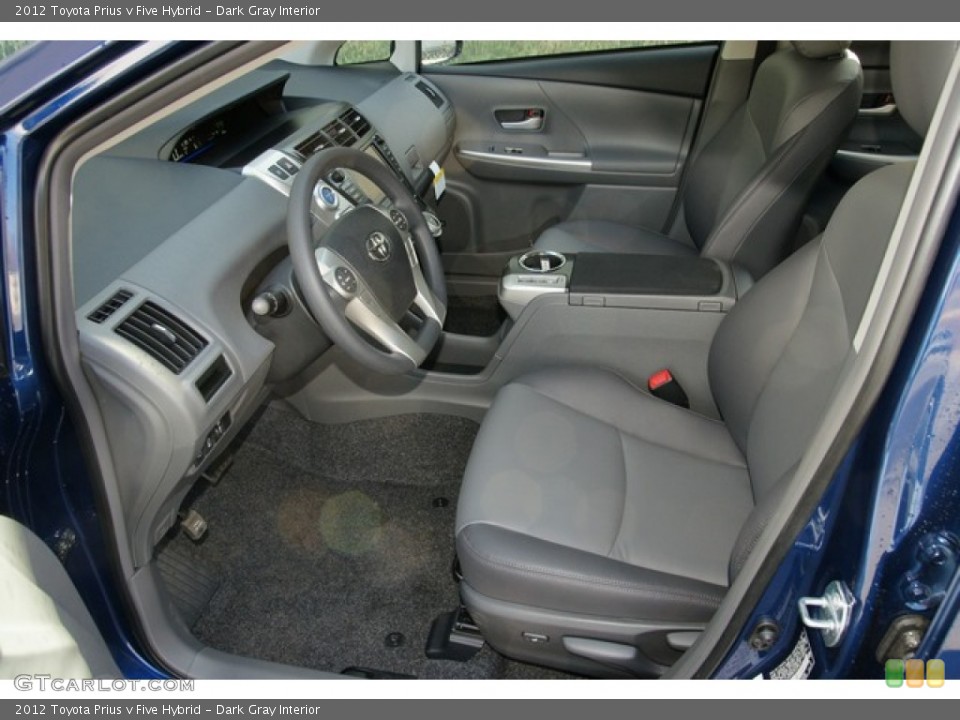 Dark Gray Interior Photo for the 2012 Toyota Prius v Five Hybrid #62699165