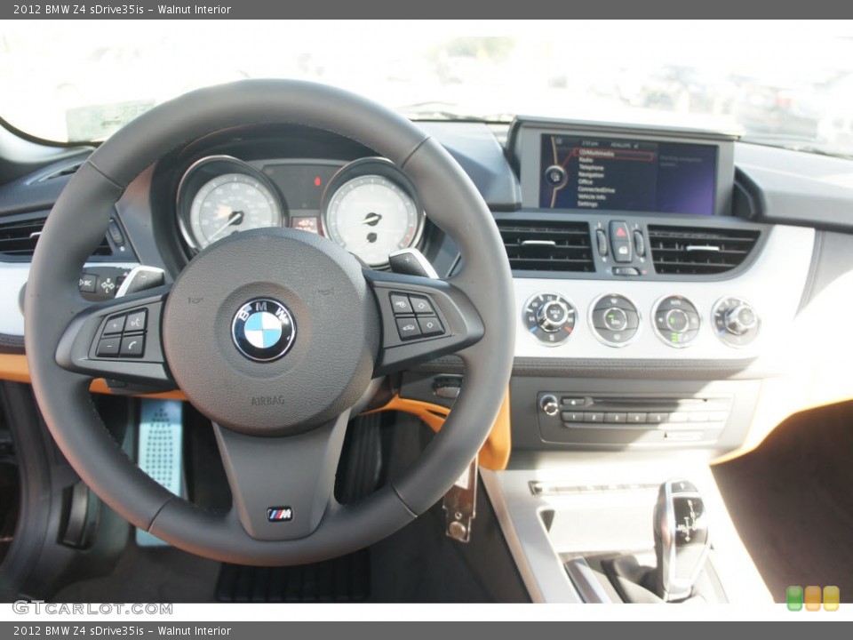 Walnut Interior Steering Wheel for the 2012 BMW Z4 sDrive35is #62706107