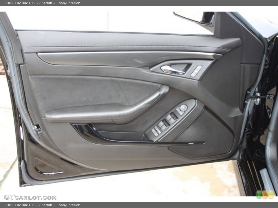Ebony Interior Door Panel for the 2009 Cadillac CTS -V Sedan #62706315