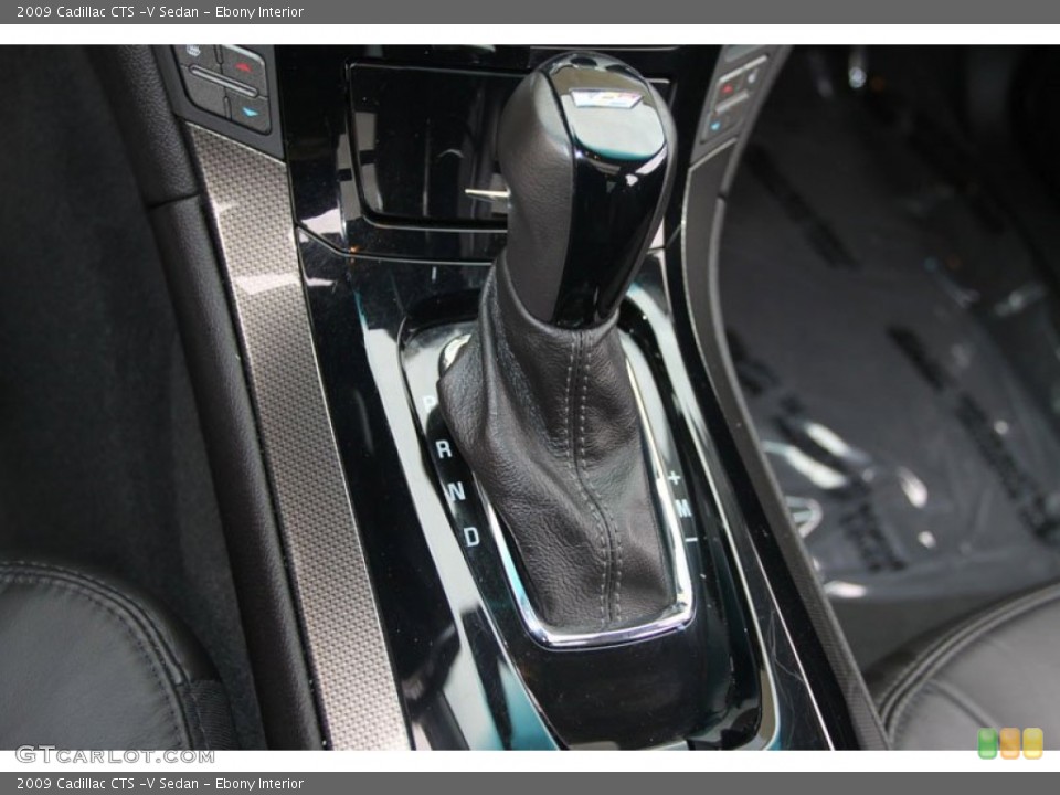 Ebony Interior Transmission for the 2009 Cadillac CTS -V Sedan #62706377