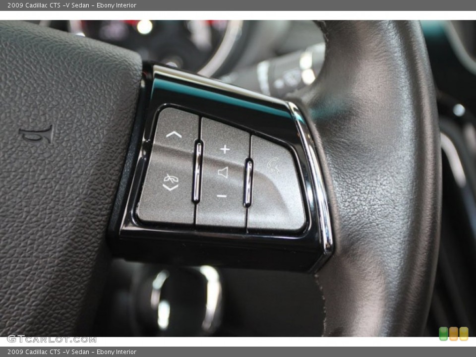 Ebony Interior Controls for the 2009 Cadillac CTS -V Sedan #62706398