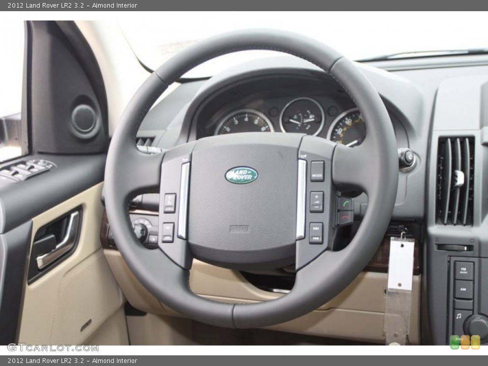 Almond Interior Steering Wheel for the 2012 Land Rover LR2 3.2 #62706764