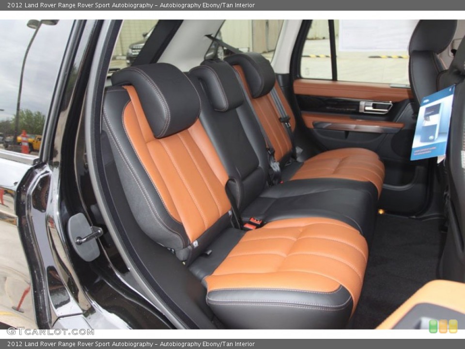 Autobiography Ebony/Tan Interior Rear Seat for the 2012 Land Rover Range Rover Sport Autobiography #62707298