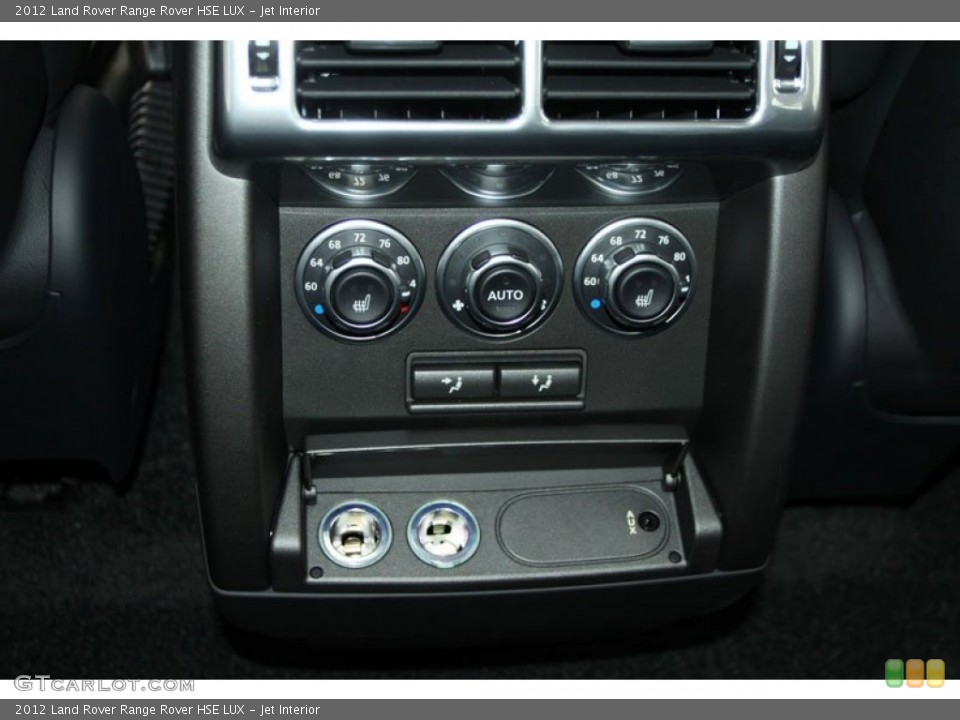 Jet Interior Controls for the 2012 Land Rover Range Rover HSE LUX #62707442
