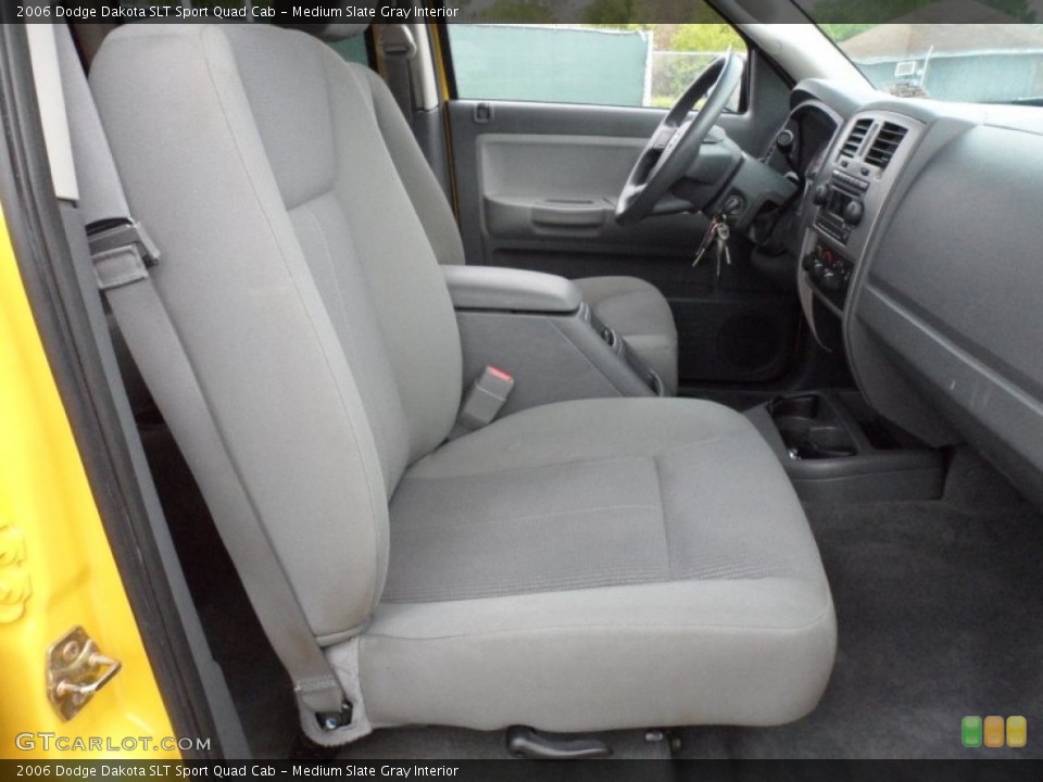 Medium Slate Gray Interior Photo for the 2006 Dodge Dakota SLT Sport Quad Cab #62709992
