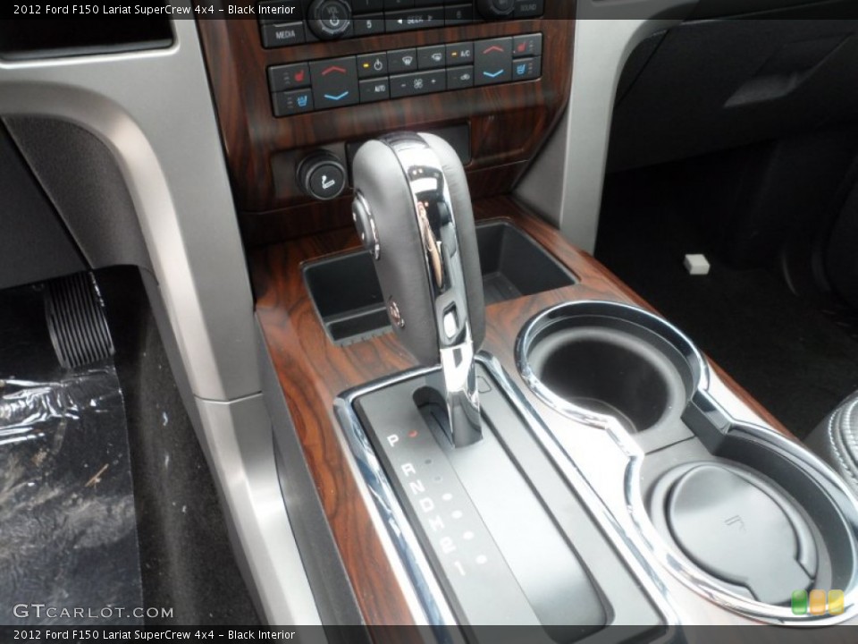 Black Interior Transmission for the 2012 Ford F150 Lariat SuperCrew 4x4 #62712002