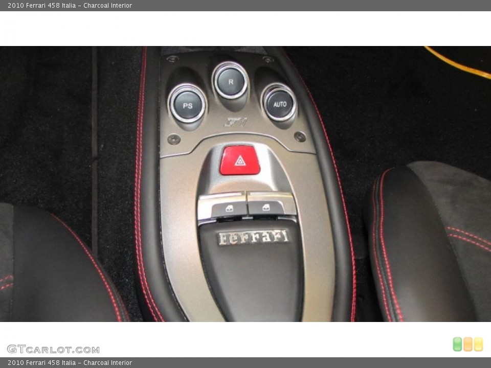 Charcoal Interior Controls for the 2010 Ferrari 458 Italia #62717572