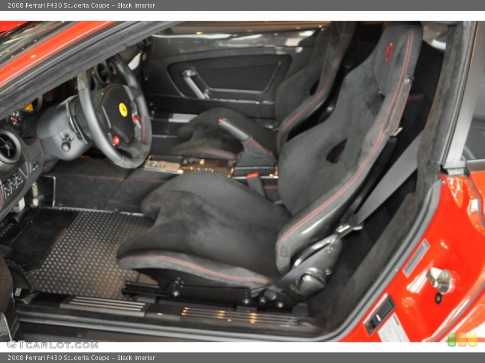 Black Interior Photo for the 2008 Ferrari F430 Scuderia Coupe #62717949