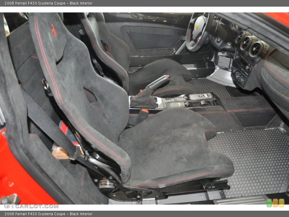 Black Interior Photo for the 2008 Ferrari F430 Scuderia Coupe #62717986