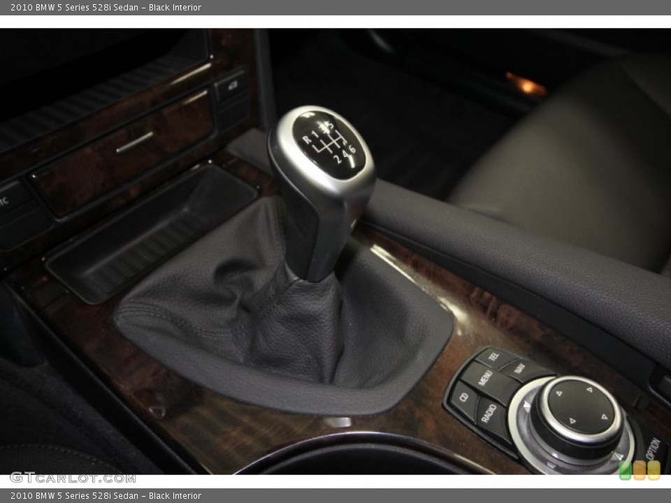 Black Interior Transmission for the 2010 BMW 5 Series 528i Sedan #62722776