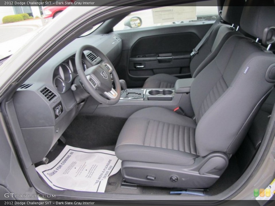 Dark Slate Gray Interior Photo for the 2012 Dodge Challenger SXT #62723961