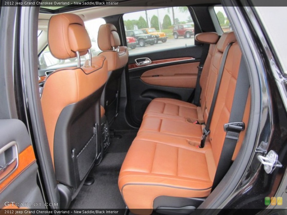 New Saddle/Black Interior Photo for the 2012 Jeep Grand Cherokee Overland #62725135