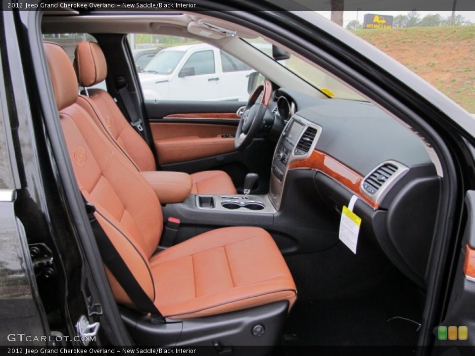 New Saddle/Black Interior Photo for the 2012 Jeep Grand Cherokee Overland #62725169