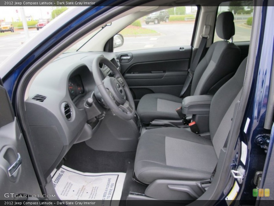 Dark Slate Gray Interior Photo for the 2012 Jeep Compass Latitude #62725360