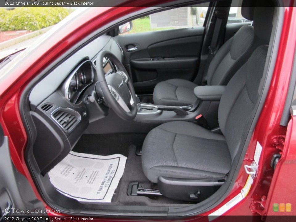 Black Interior Photo for the 2012 Chrysler 200 Touring Sedan #62726014