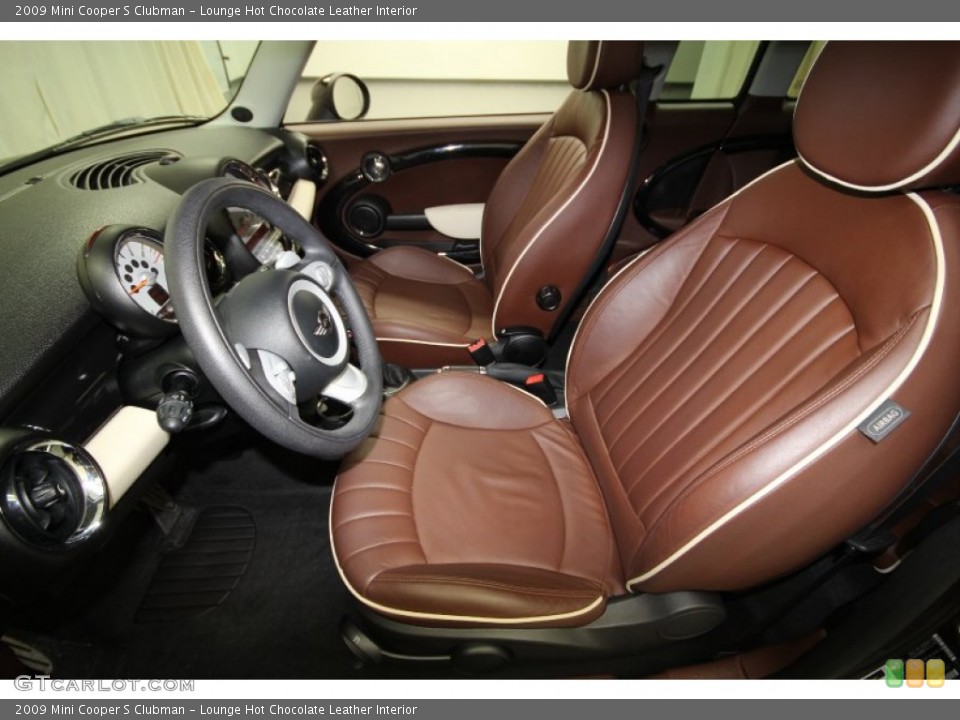 Lounge Hot Chocolate Leather Interior Photo for the 2009 Mini Cooper S Clubman #62727763