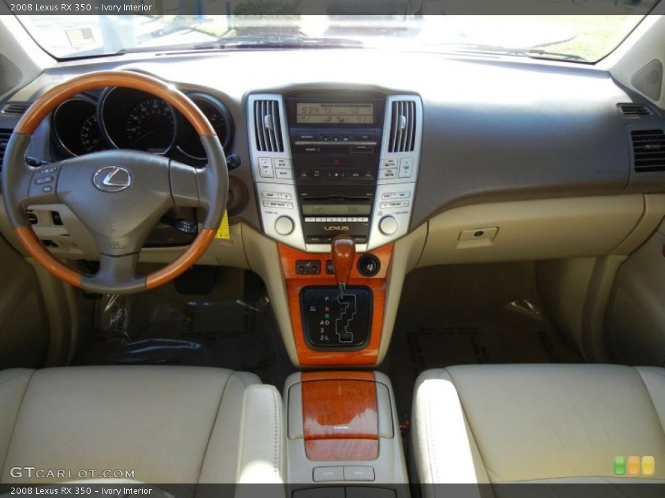 Ivory Interior Dashboard for the 2008 Lexus RX 350 #62730301