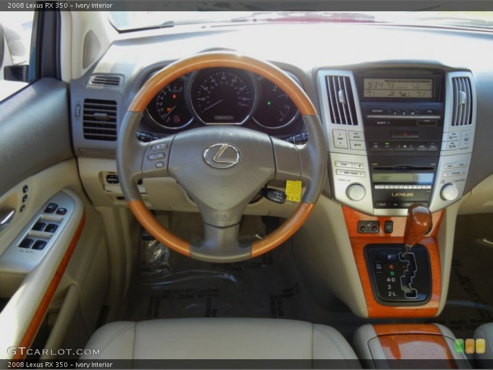 Ivory Interior Dashboard for the 2008 Lexus RX 350 #62730310