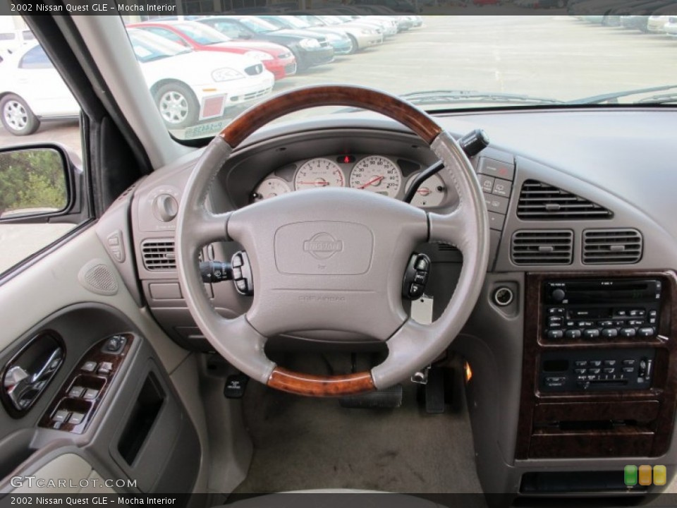 Mocha Interior Dashboard for the 2002 Nissan Quest GLE #62731891