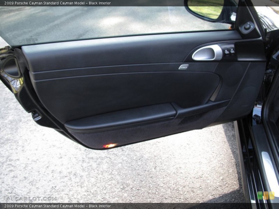 Black Interior Door Panel for the 2009 Porsche Cayman  #62733856