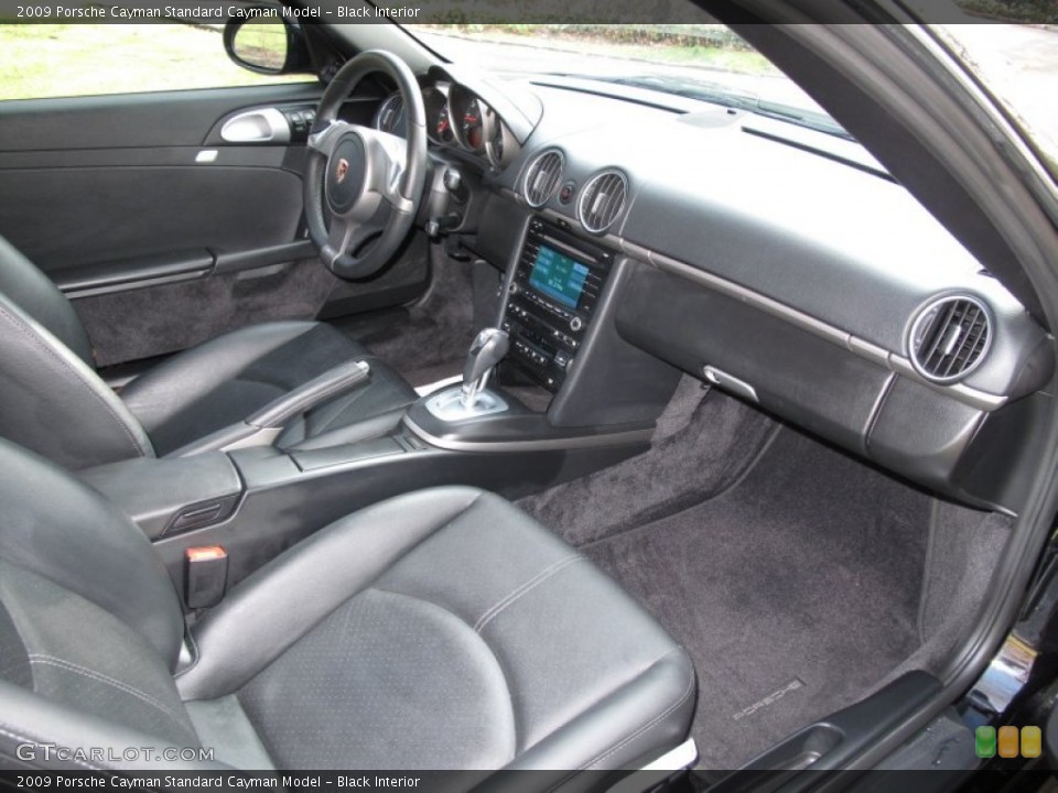 Black Interior Dashboard for the 2009 Porsche Cayman  #62733865