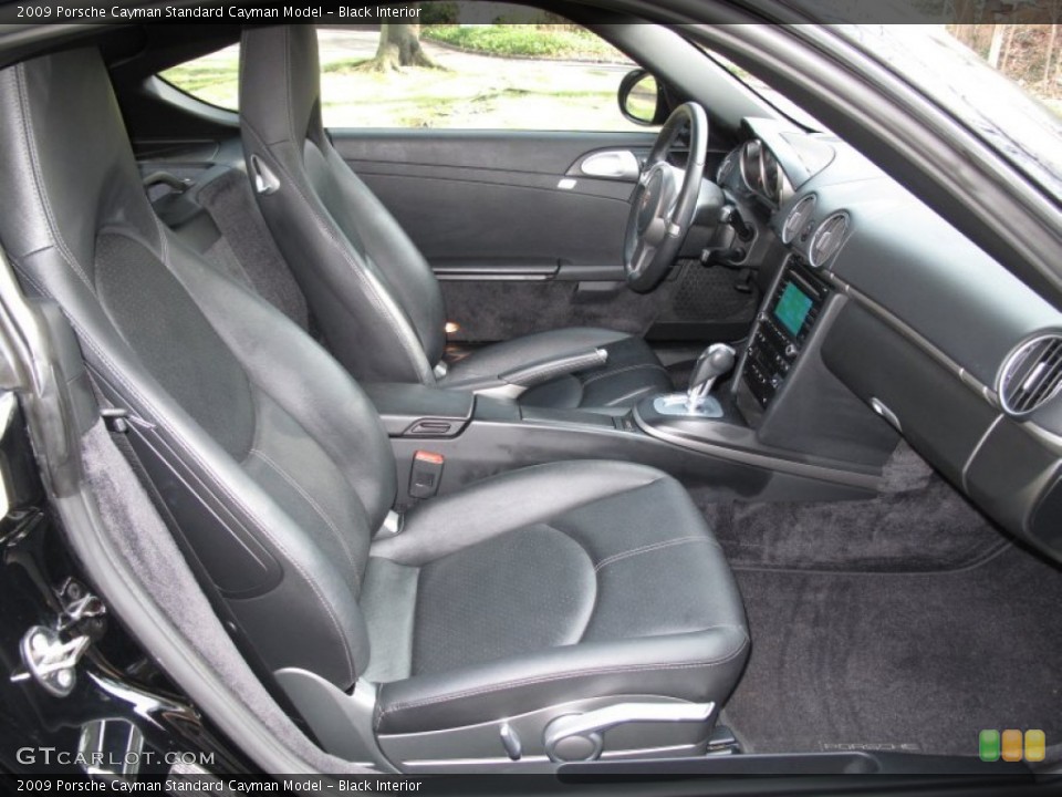 Black Interior Photo for the 2009 Porsche Cayman  #62733874