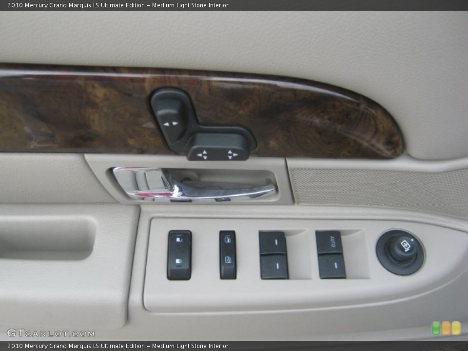 Medium Light Stone Interior Controls for the 2010 Mercury Grand Marquis LS Ultimate Edition #62734768