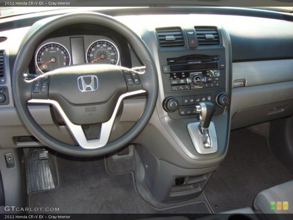 Gray Interior Dashboard for the 2011 Honda CR-V EX #62737165