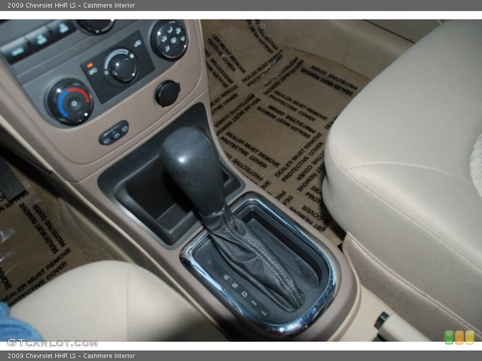 Cashmere Interior Transmission for the 2009 Chevrolet HHR LS #62742121