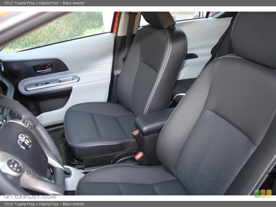 Black Interior Photo for the 2012 Toyota Prius c Hybrid Four #62745547