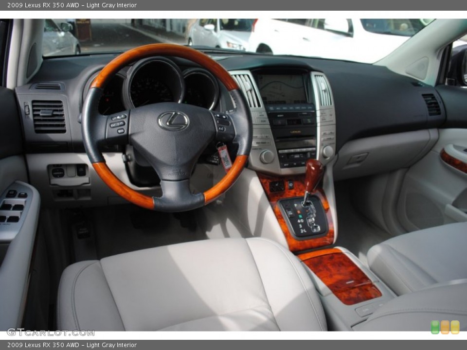 Light Gray Interior Dashboard for the 2009 Lexus RX 350 AWD #62750707