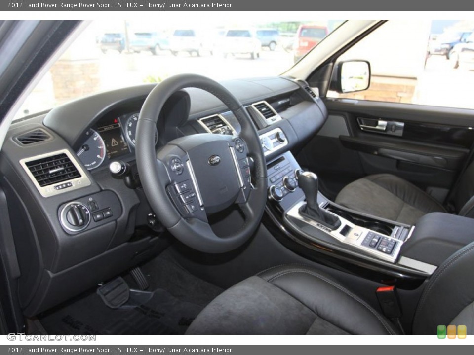 Ebony/Lunar Alcantara Interior Photo for the 2012 Land Rover Range Rover Sport HSE LUX #62752645