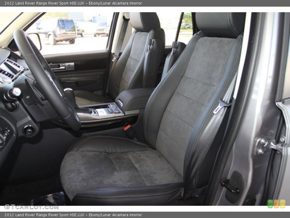 Ebony/Lunar Alcantara Interior Photo for the 2012 Land Rover Range Rover Sport HSE LUX #62752648
