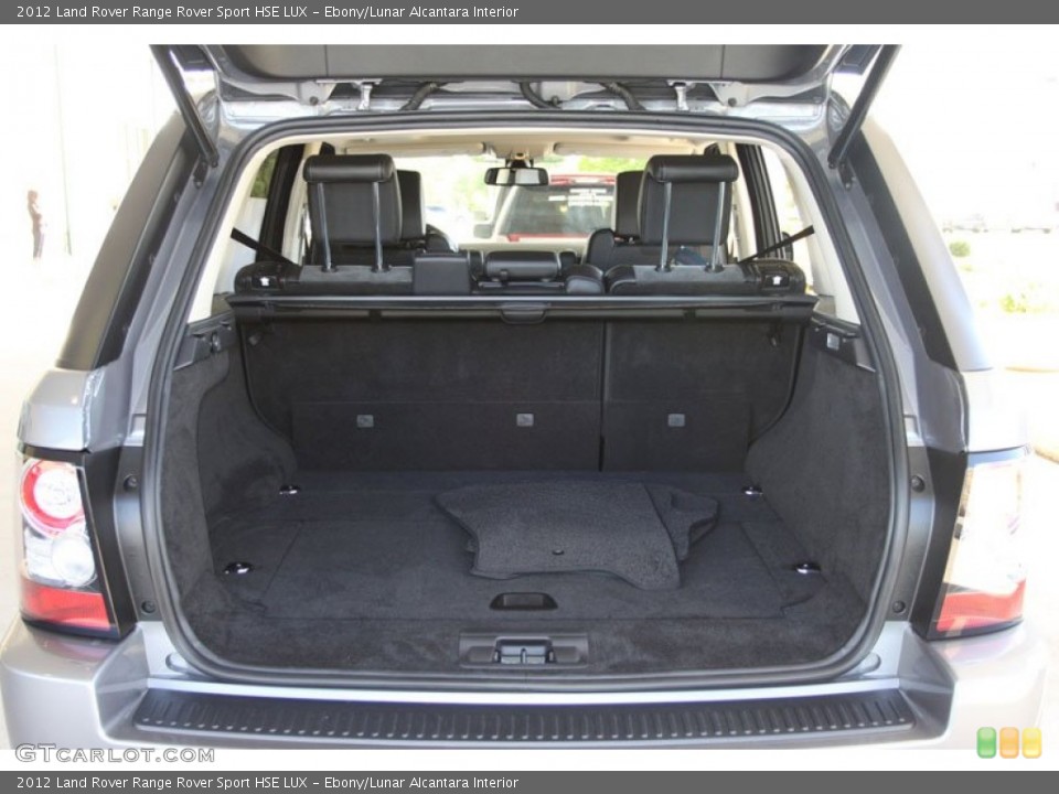 Ebony/Lunar Alcantara Interior Trunk for the 2012 Land Rover Range Rover Sport HSE LUX #62752732
