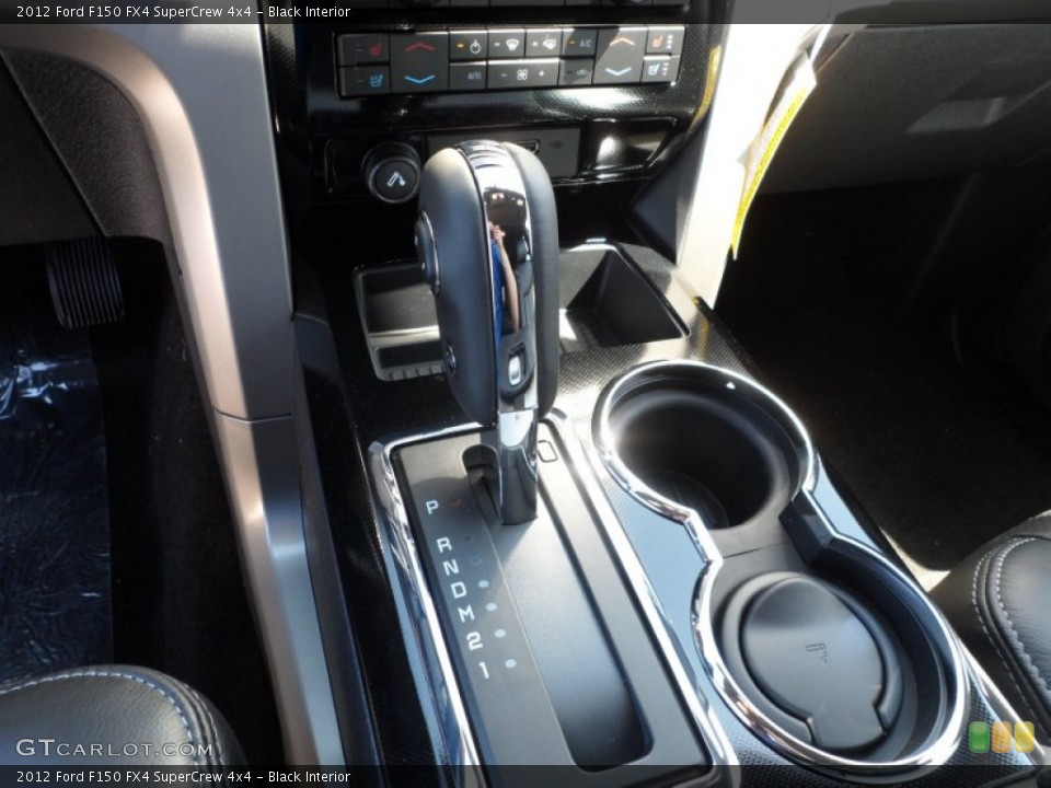 Black Interior Transmission for the 2012 Ford F150 FX4 SuperCrew 4x4 #62754238