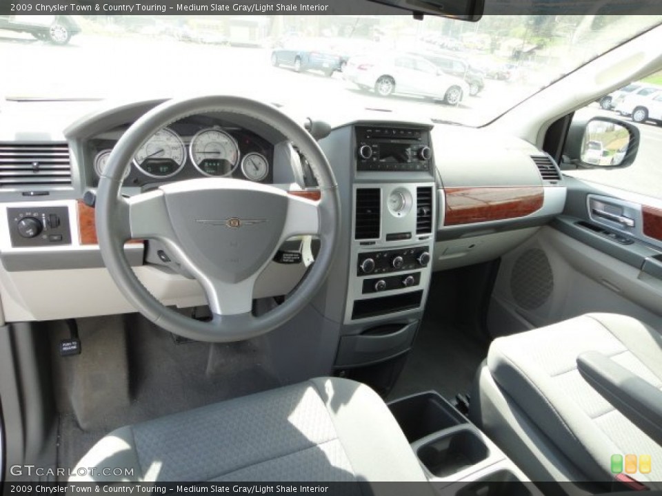 Medium Slate Gray/Light Shale Interior Dashboard for the 2009 Chrysler Town & Country Touring #62762579
