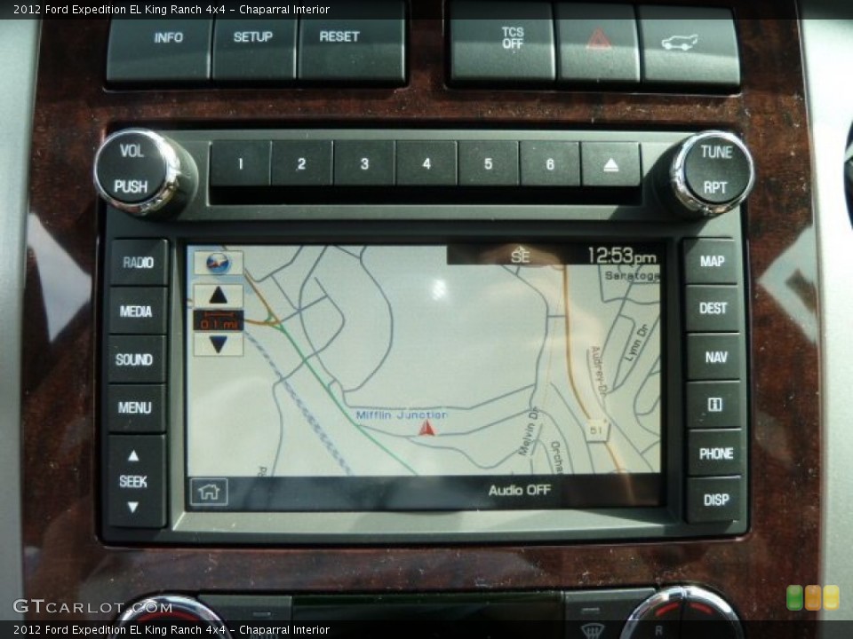 Chaparral Interior Navigation for the 2012 Ford Expedition EL King Ranch 4x4 #62763622