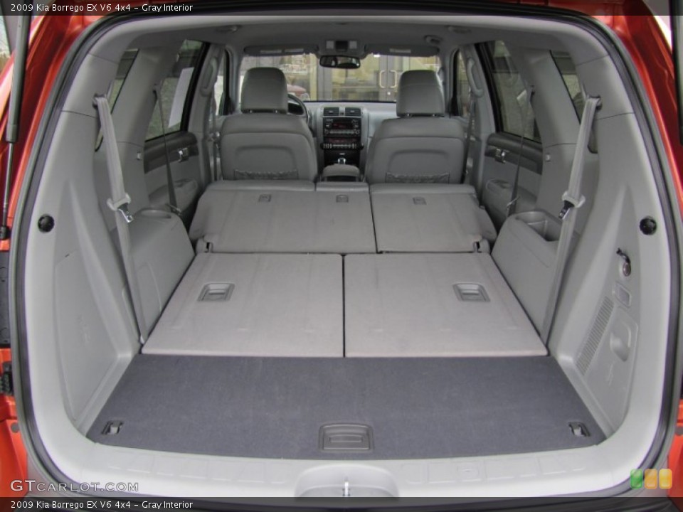 Gray Interior Trunk for the 2009 Kia Borrego EX V6 4x4 #62767106
