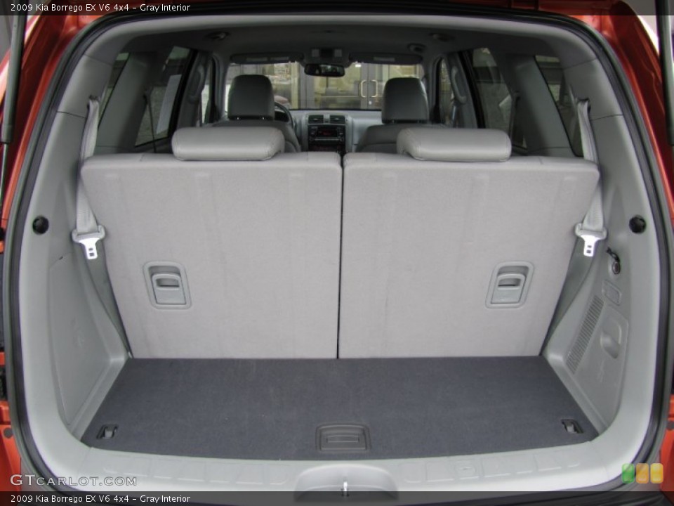 Gray Interior Trunk for the 2009 Kia Borrego EX V6 4x4 #62767115