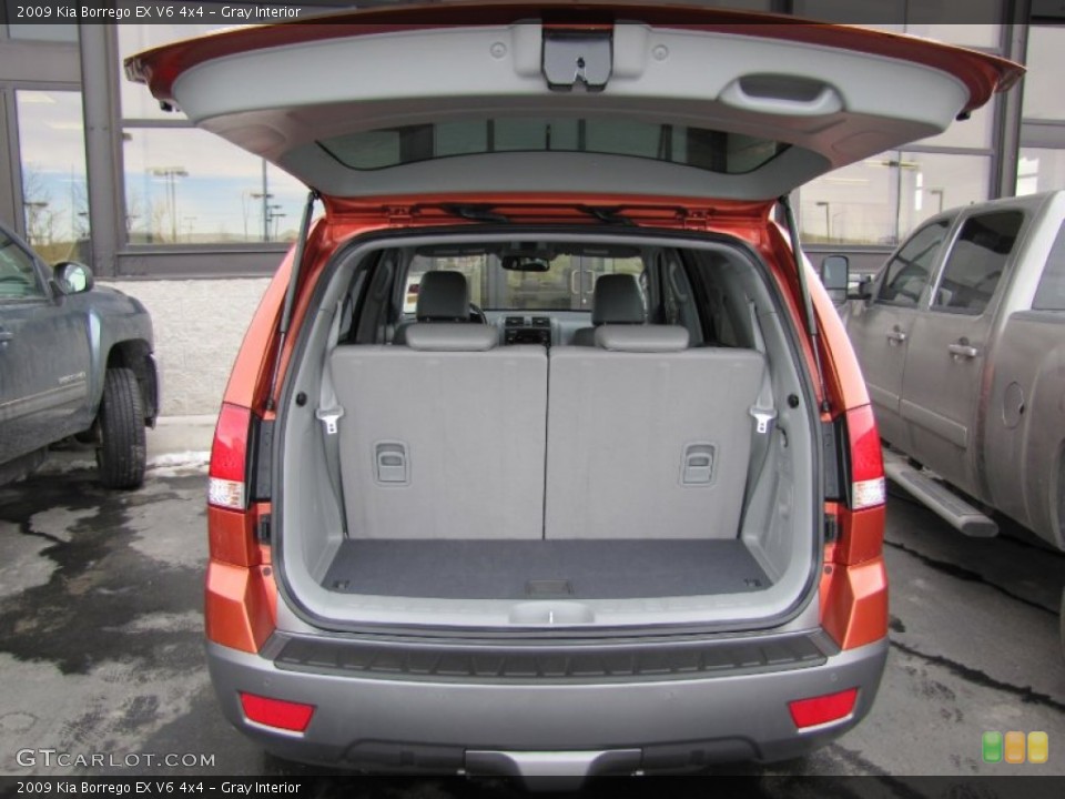 Gray Interior Trunk for the 2009 Kia Borrego EX V6 4x4 #62767124
