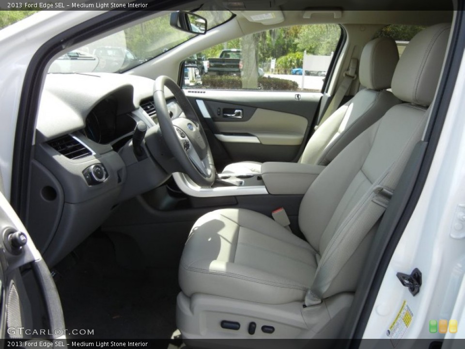 Medium Light Stone Interior Photo for the 2013 Ford Edge SEL #62768618