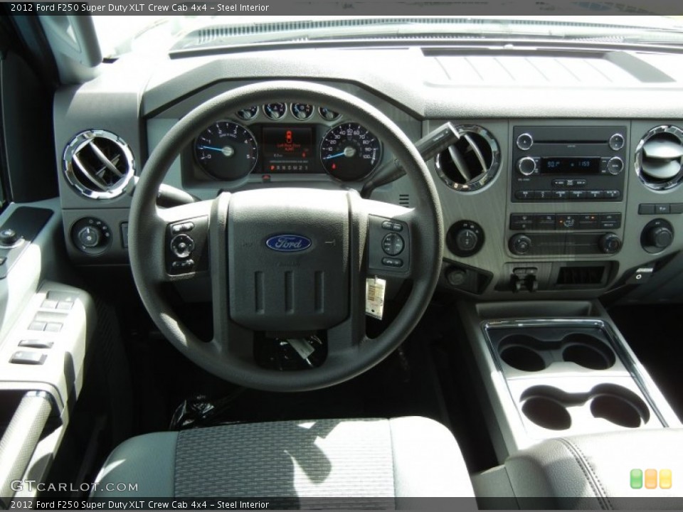 Steel Interior Dashboard for the 2012 Ford F250 Super Duty XLT Crew Cab 4x4 #62769236