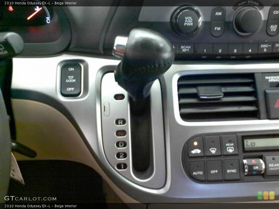 Beige Interior Transmission for the 2010 Honda Odyssey EX-L #62769641