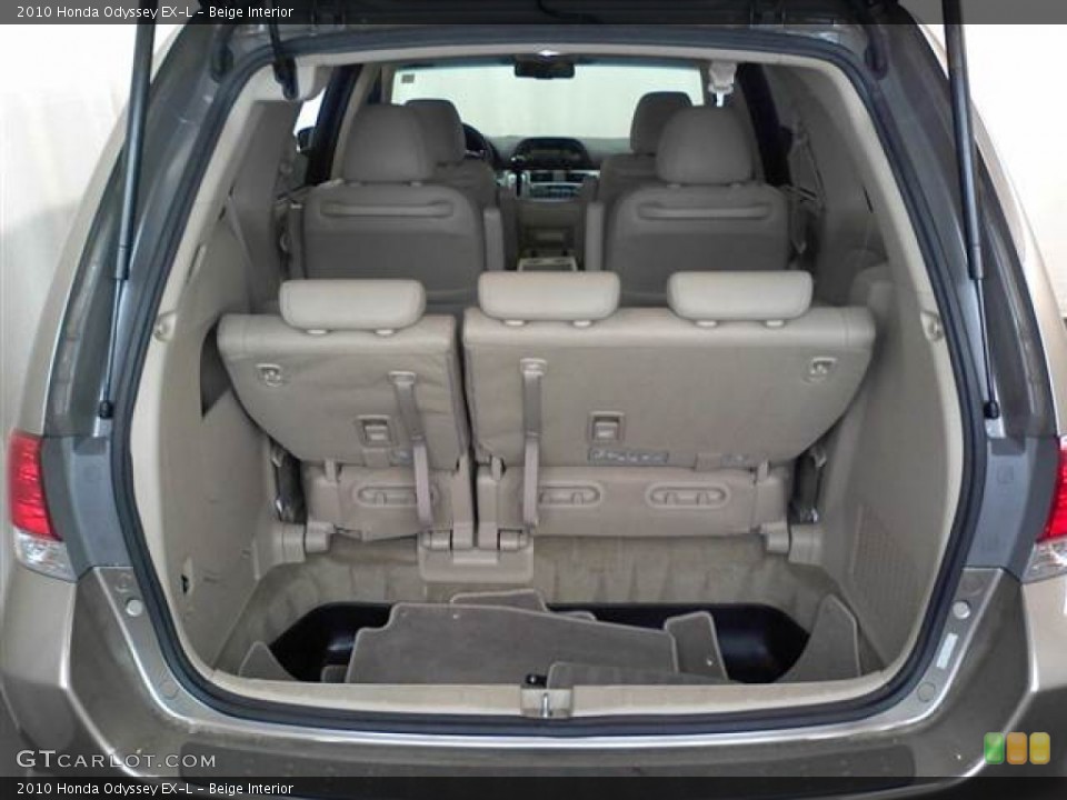 Beige Interior Trunk for the 2010 Honda Odyssey EX-L #62769732